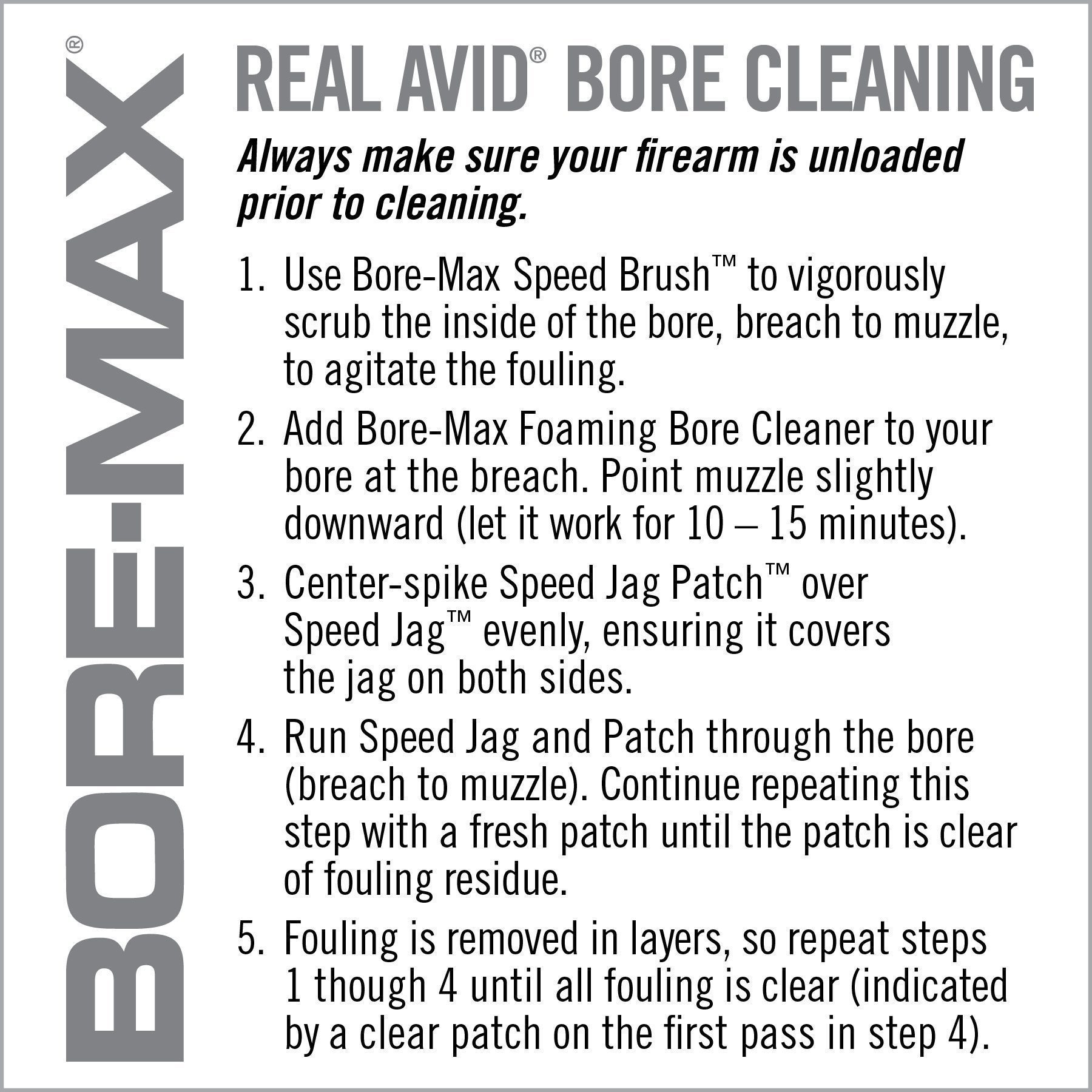 Bore-Max® Speed Clean System™ – REAL AVID®